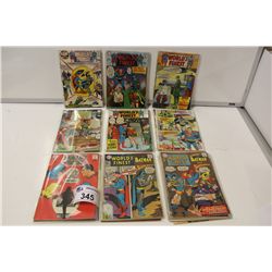 WORLD'S FINEST #141, 158-197 (1965-70)  33 ISSUES BETWEEN #158-197, 34 SILVER/EARLY BRONZE TOTAL.