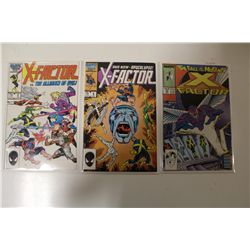 X-FACTOR #5,6 & 24 (1986/88) 3 KEY ISSUES - #5-1ST BRIEF APOCALYPSE, #6-FULL APP. APOCALYPSE -