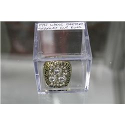 REPLICA RING- WAYNE GRETZKY 1987 EDMONTON OILERS