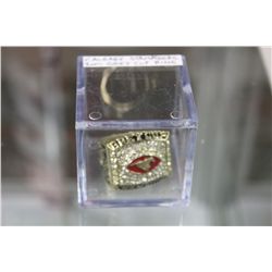 REPLICA RING- 2001 CALGARY STAMPEDERS GREY CUP
