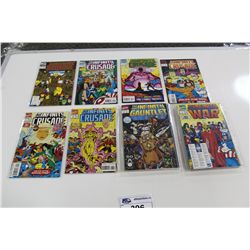 INFINITY GAUNTLET, CRUSADE & WAR 3 COMPELTE SETS #1-6 (1990'S) MARVEL'S COSMIC CLASSIC!  HIGHER