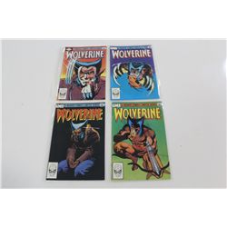 WOLVERINE #1-4 (1982) COMPLETE SET, FRANK MILLER'S HIGHER GRADE AVG.