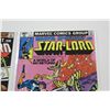 Image 4 : MARVEL SPOTLIGHT #6 & 7 (1980) KEY ISSUES.  #6-ORIGIN STARLORD, #7 STARLORD APP. MILLER COVER.  HOT