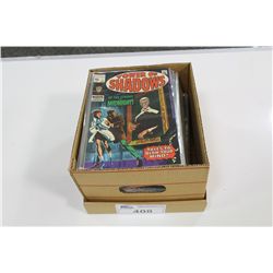 BRONZE AGE MARVEL HORROR BOX (1970'S) MIXED RUNS & TITLES. HIGH MID GRADE AVG.  APPROX. 760 BOOKS.