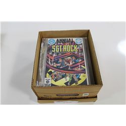 SGT. ROCK #317-413 (1978-86) 55 ISSUE RUN BETWEEN #317-413, ALSO INCLUDED IS ANNUALS # 3-4 &