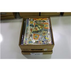 MARVEL & DC SILVER & BRONZE BOX LOT (1960'S/70'S) MIXED SECONDARY TITLES & RUNS FROM THE 2 COMIC