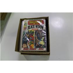 MIXED PUBLISHING SILVER & BRONZE BOX LOTS (1960'S-80'S) MIXED TITLES & RUNS FROM DELL, GOLD KEY,