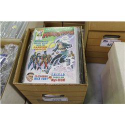 MIXED PUBLISHING BOX LOTS (1980'S/90'S) INCLUDES SOME COMPLETE SETS.  HIGHER GRADE AVG. APPROX 150