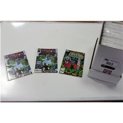 MIXED PUBLISHING BRONZE TO MODERN SHORT BOX LOT (1970'S-2000'S) MOST OF THE BOOKS ARE 1980'S-90'S.