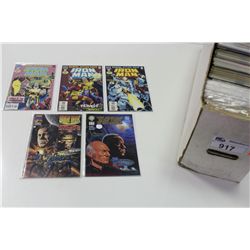 COPPER TO MODERN AGE LONG BOX (1980'S-90'S) INCLUDES WOLVERINE #4-36 (1988) VARIOUS 90'S STAR TREK,