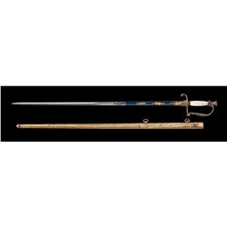 Model 1820 Infantry Officer's Sword, by Horstmann