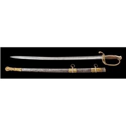 U.S. Model 1850 Presentation Officer's Sword