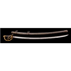 U.S. Model 1860 Lt. Cavalry Saber, by Millard