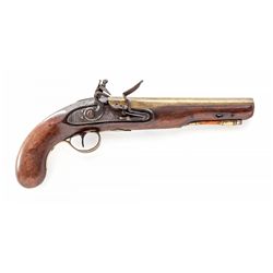 Bass Barreled Flintlock Pistol, by Patrick