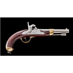 French Model 1822 Perc. Military Pistol