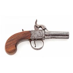 English Centerhammer Screw-Barrel Pistol, by Hill