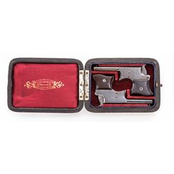Cased Pr. Remington Vest Pocket Derringers