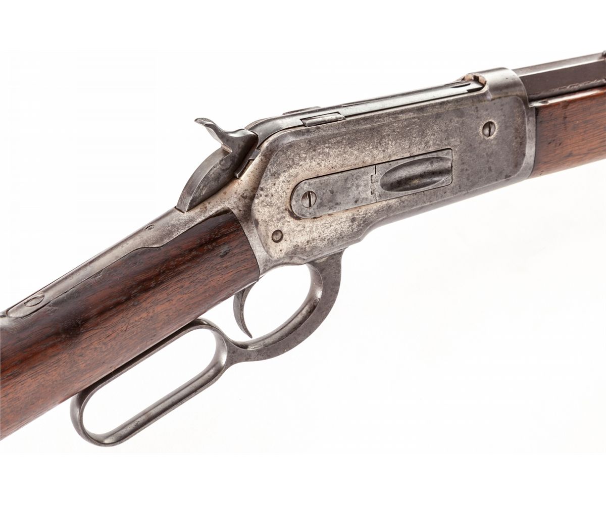 Antique Winchester Model 1886 Lever Action Rifle