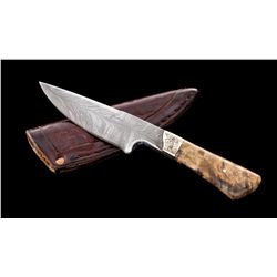 Custom Hand-Forged Knife, by Dave Jacobson