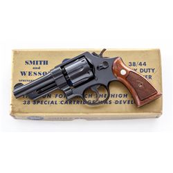 S&W Post-War .38/44 Heavy Duty DA Revolver