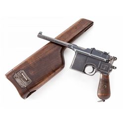 Standard War-time Commercial C96 Mauser Pistol