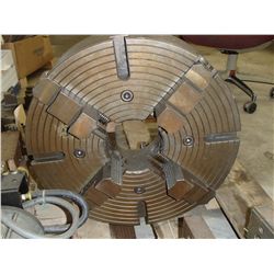 18" Buck 4-Jaw Chuck, D11, Independent Jaws, #40418, 5" Thru Hole