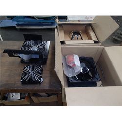 Fans for Machine Tool Cabinet