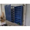 Image 1 : Lot of (2) Blue Shelving Units