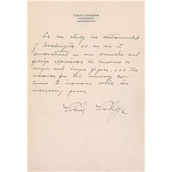 Calvin Coolidge