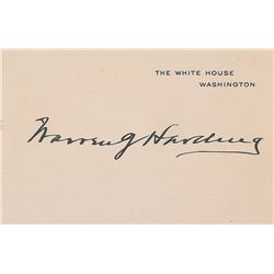 Warren G. Harding