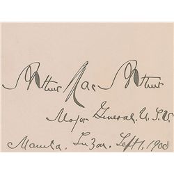 Arthur MacArthur