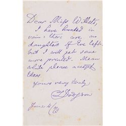 Charles L. Dodgson
