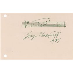 Sergei Prokofiev