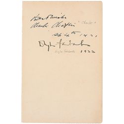 Charlie Chaplin and Douglas Fairbanks, Sr