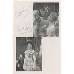 Vivien Leigh and Laurence Olivier