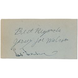 Hank Greenberg and Joe Walcott