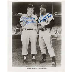 Mickey Mantle and Willie Mays