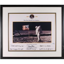 Buzz Aldrin and Charlie Duke