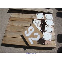 SURPLUS  METAL PIPE SEATINGS