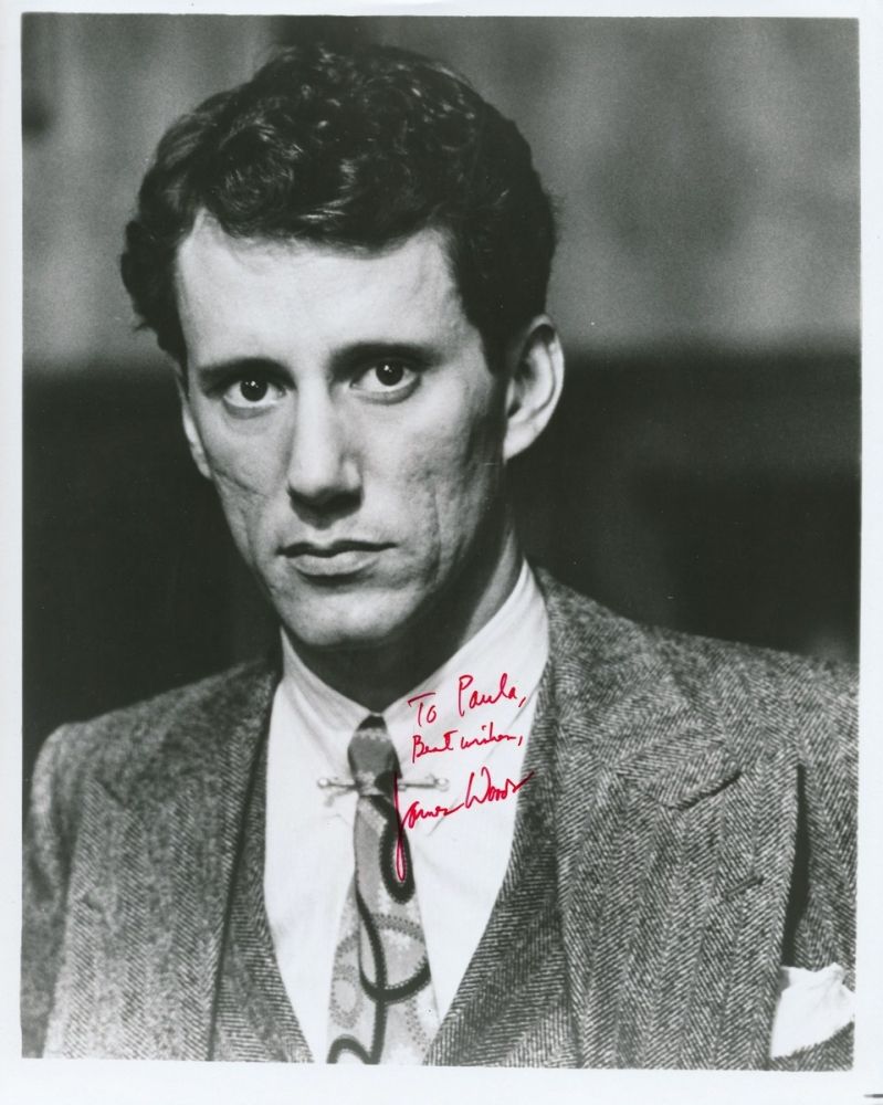 James Woods Signed Vintage 8x10 Photo