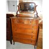 Image 1 : Antique Chest of Drawers w/ Mirror