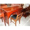 Image 1 : Sewing Machine Cabinet and Sewing Chair, no machine