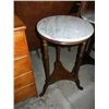 Image 1 : Marble Top 3 Legged Stand