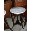 Image 1 : Marble Top 3 Legged Stand