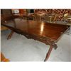 Image 1 : Wood Dining Room/Conference Table: 35"x8'