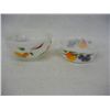 Image 2 : 2 Fire King Hand Painted Bowls, Fruit Pattern