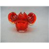 Image 1 : Hand Blown Red Art Glass