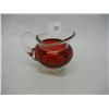 Image 1 : Soldier's Home, Dayton OH Ruby Flash Cream Pitcher