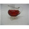 Image 2 : Soldier's Home, Dayton OH Ruby Flash Cream Pitcher