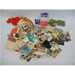 Lot of Buttons and Sewing Notions